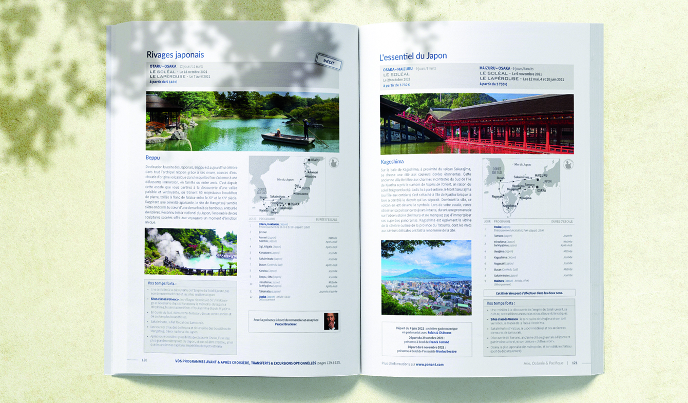 Brochure croisières luxe ETE 2021 - PONANT